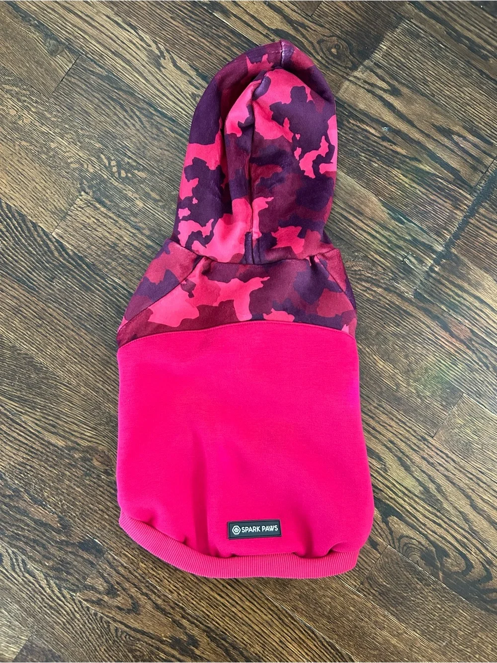 Dog Pink Camo Hoodie